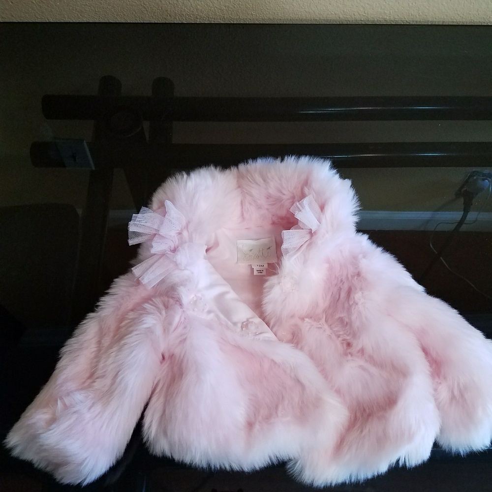 baby furry coat / jacket
